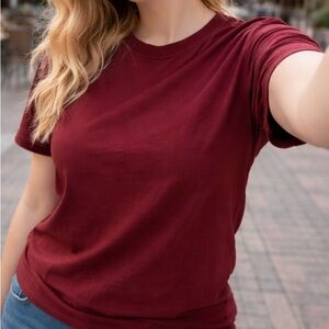 Classic Burgundy Women's T-Shirt